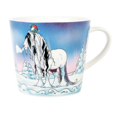 Lena Furberg Horses Christmas mug freeze