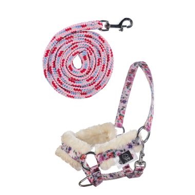 HKM Hobby Horsing Print Head collar and lead rope
