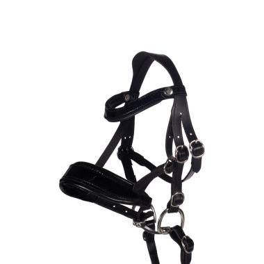 HKM Hobby Horsing Lacquer Leather Bridle