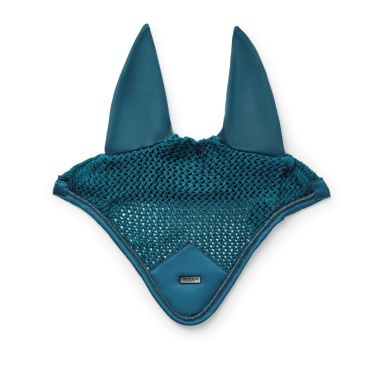 Equestrian Stockholm Modern Teal Blue ear net