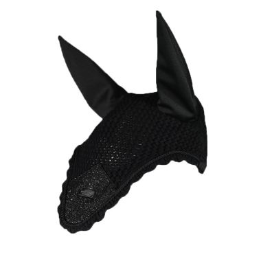 Equestrian Stockholm All Black Glimmer ear net
